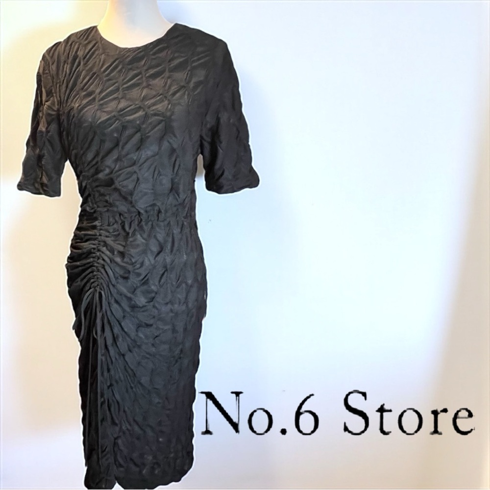 No 6 Store Thalassa Black Dress Sz S - Picture 2 of 6